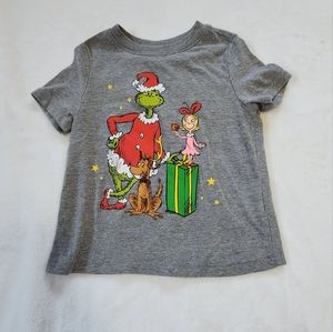 Old Navy Grinch Short Sleeve T Shirt,  Size 2 T
